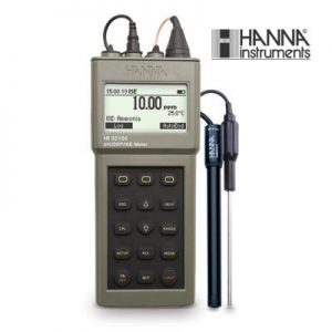 哈纳HANNA HI98184微电脑酸度pH-氧化还原ORP-离子浓度ISE-温度°C测定仪