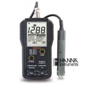 哈纳HANNA HI87314微电脑电导率EC-电阻率测定仪