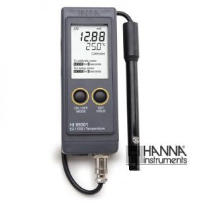 哈纳HANNA HI99301高量程微电脑EC-TDS-°C测定仪