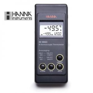 哈纳HANNA HI9063微电脑宽（1350 °C）温度测定仪