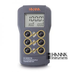 哈纳HANNA HI93551多用途双量程微电脑宽范围（1371 °C）温度测定仪
